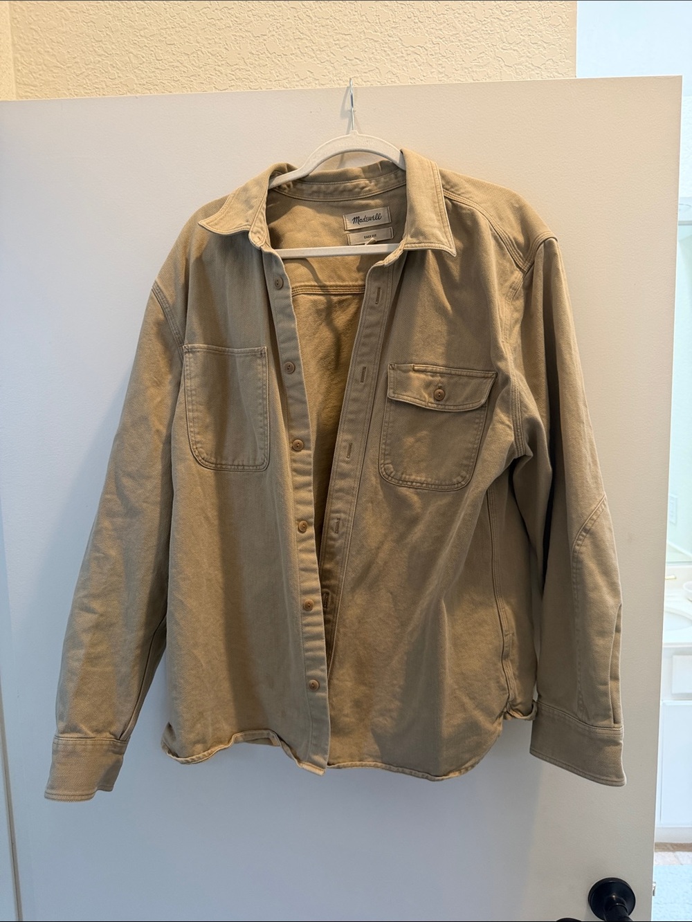 Madewell Beige Utility Jacket -